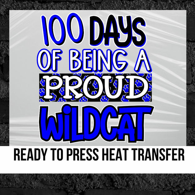 100 DAYS OF SCHOOL DTF TRANSFERS – Rustic Grace Heat Transfer Company