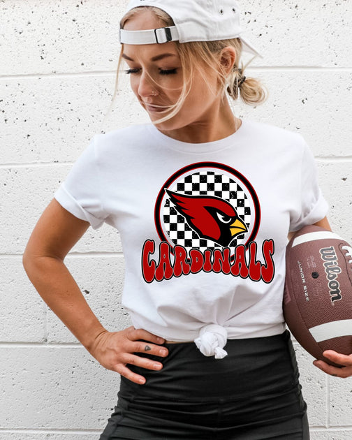 Personalized Cardinals Sticker Mascot School Spirit 