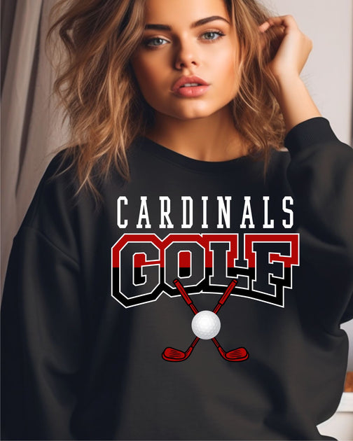 Cardinals Golf Crossed Clubs DTF Transfer – Rustic Grace Heat Transfer  Company