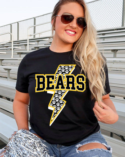 Bears Shirts Bears Spirit Shirt Sports Shirt Leopard Shirt 