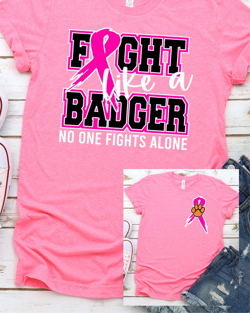 Breast Cancer Awareness Eagles- T-Shirt White / XLarge