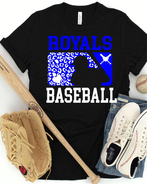 Royals Leopard Baseball Man Transfer – Rustic Grace Heat Transfer