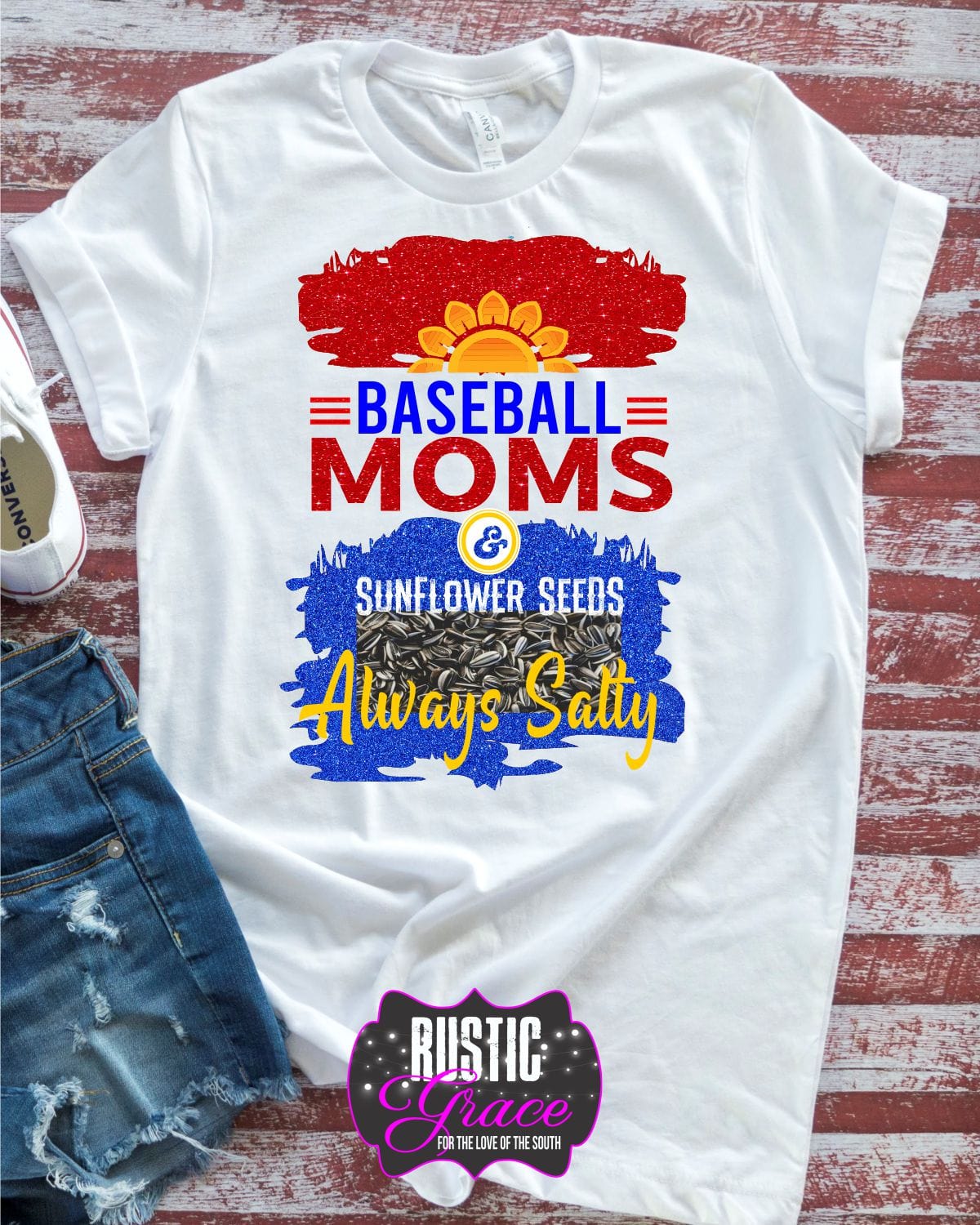 Baseball Mom Sunflower Seed DTF Transfer – Rustic Grace Heat Transfer  Company