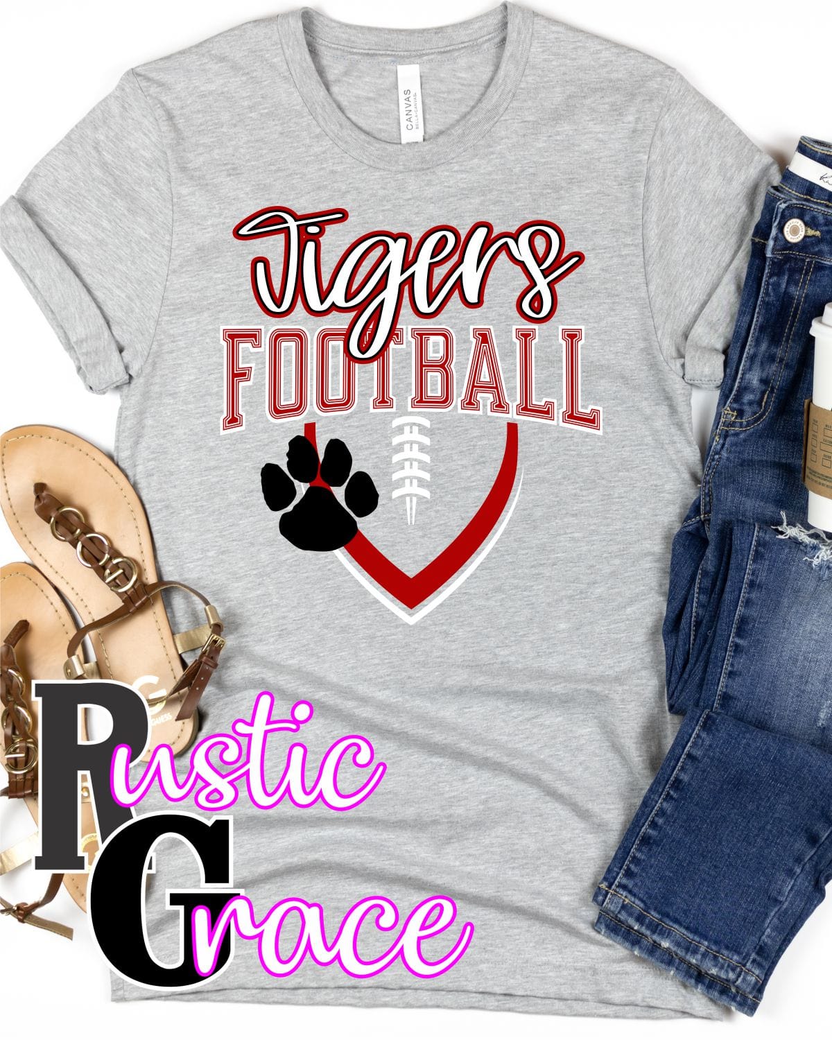 Tigers Ready to Press Sublimation Transfer Shirt Design 