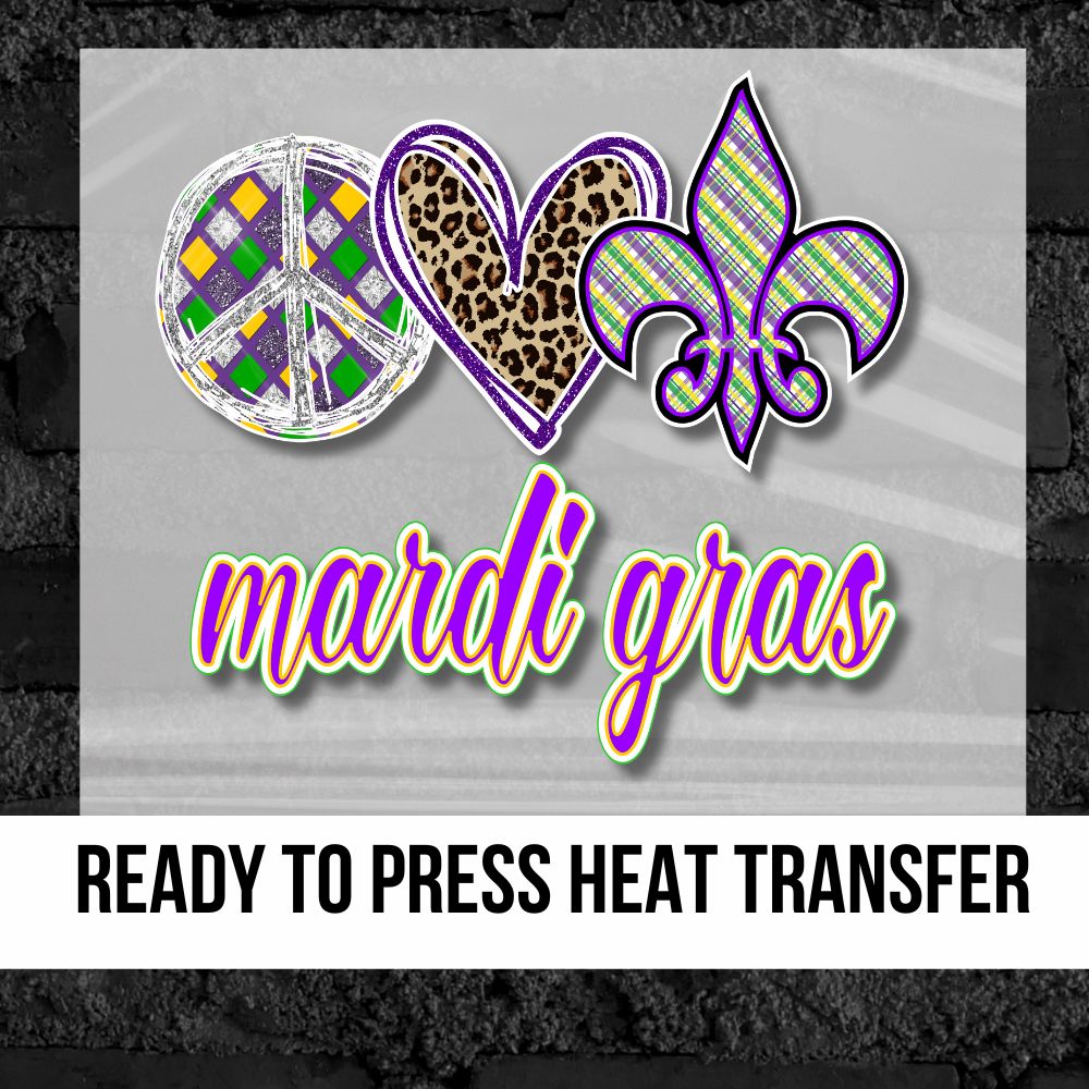 MARDI GRAS DTF TRANSFER