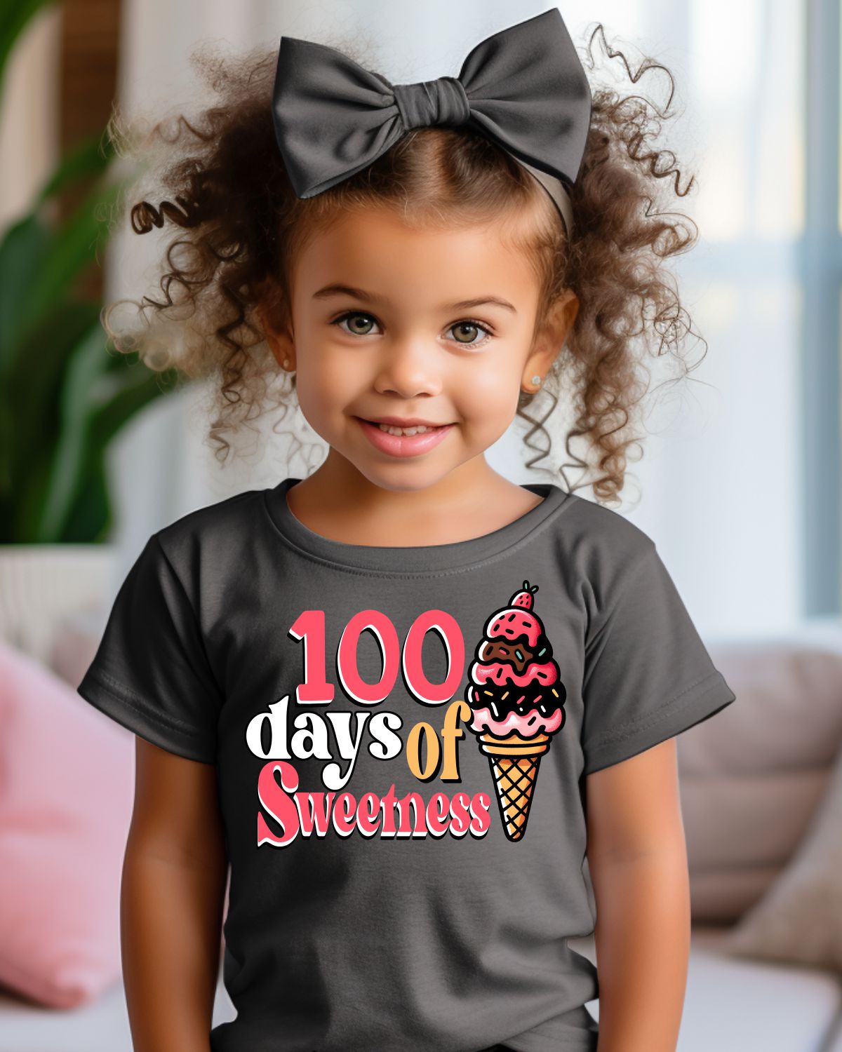 100 Days of Sweetness Ice Cream DTF Transfer