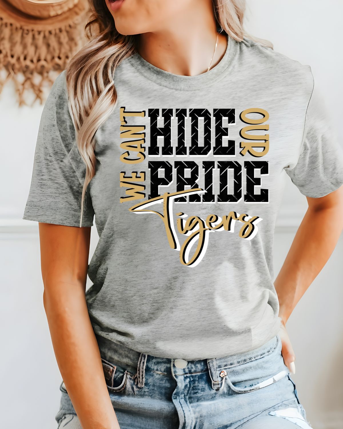 We Can't Hide Our Pride Tigers DTF Transfer