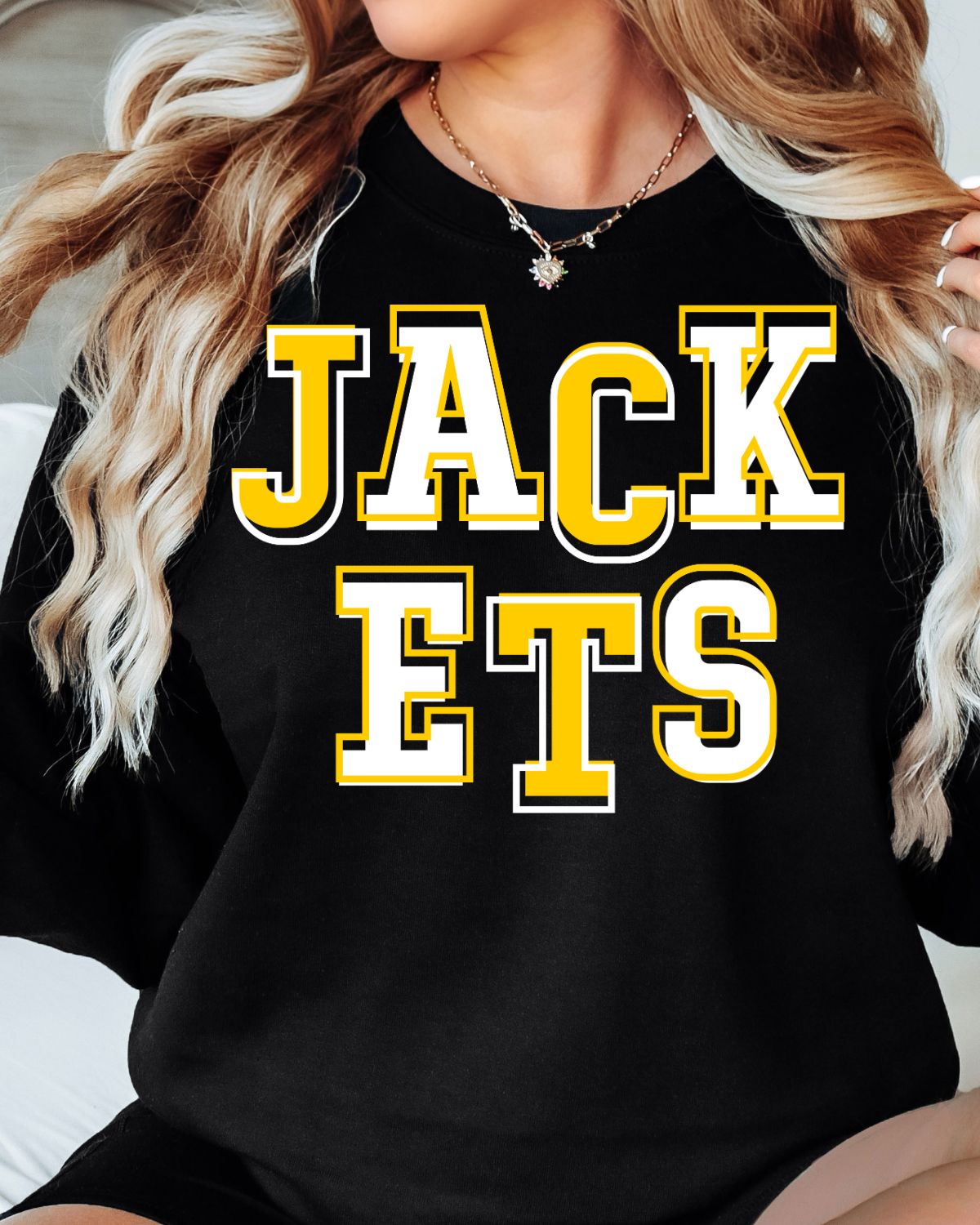 Jackets Offset Letters DTF Transfer