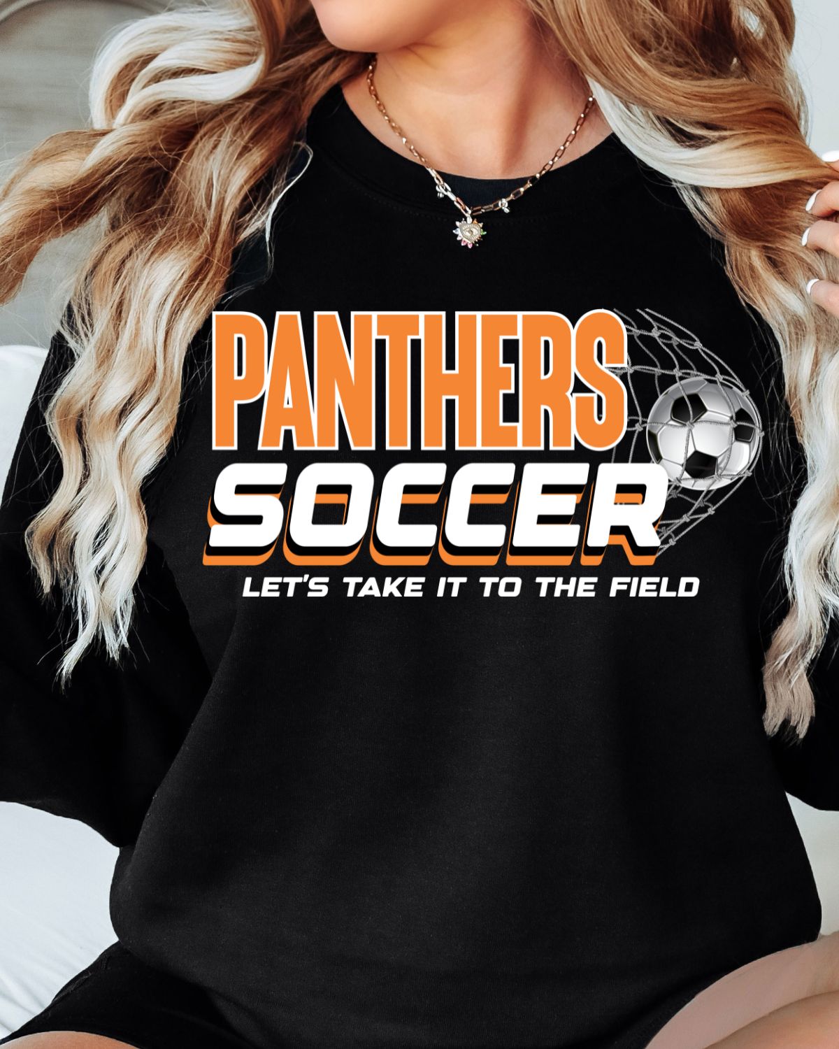 Panthers Soccer Take it to the Field DTF Transfer