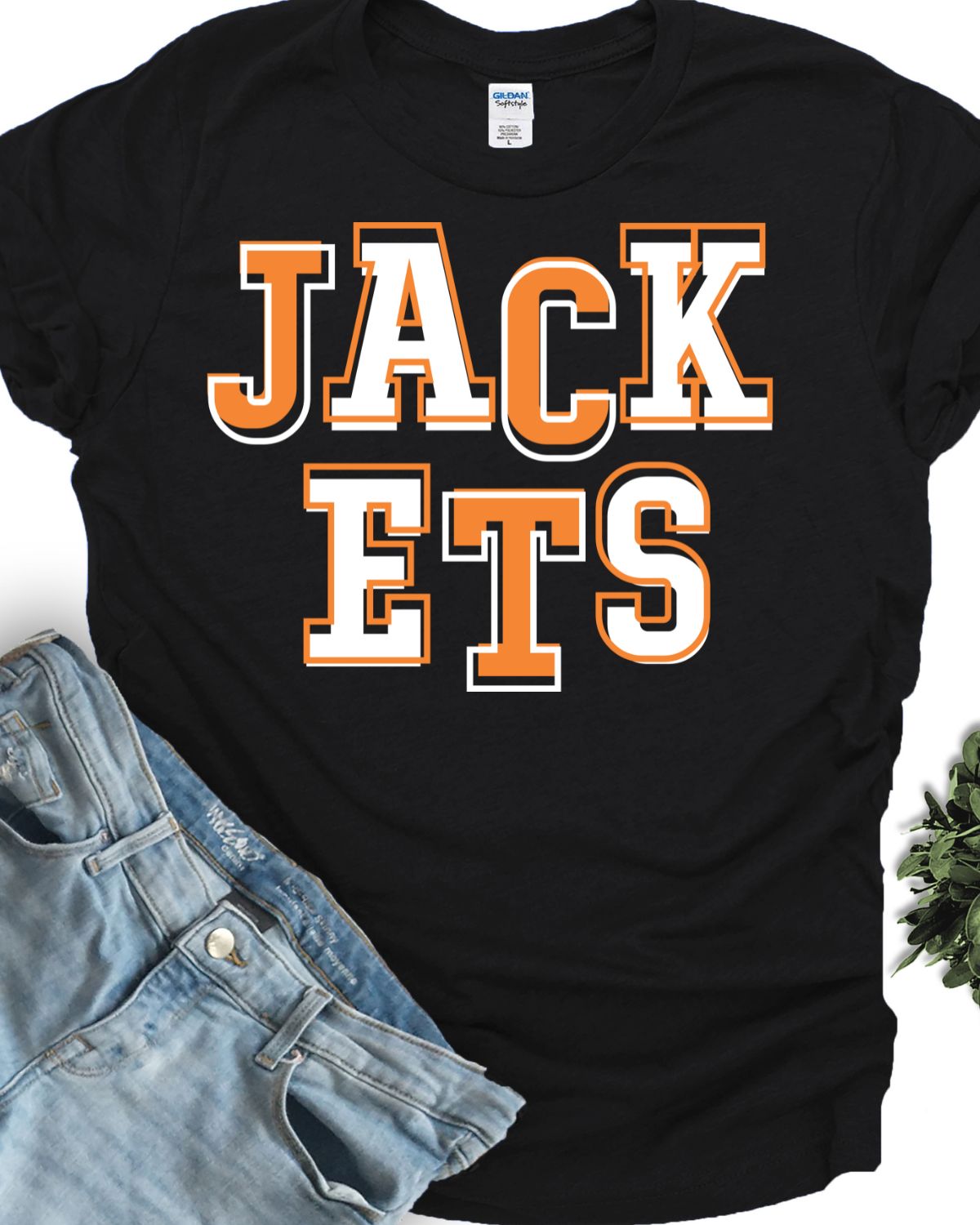 Jackets Offset Letters DTF Transfer