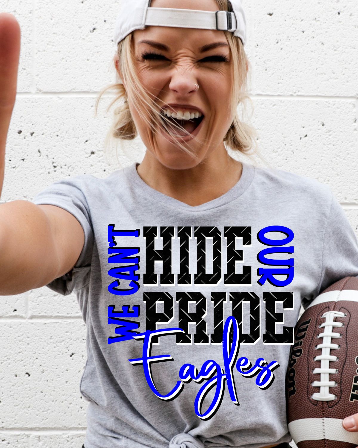 We Can't Hide Pride Eagles DTF Transfer