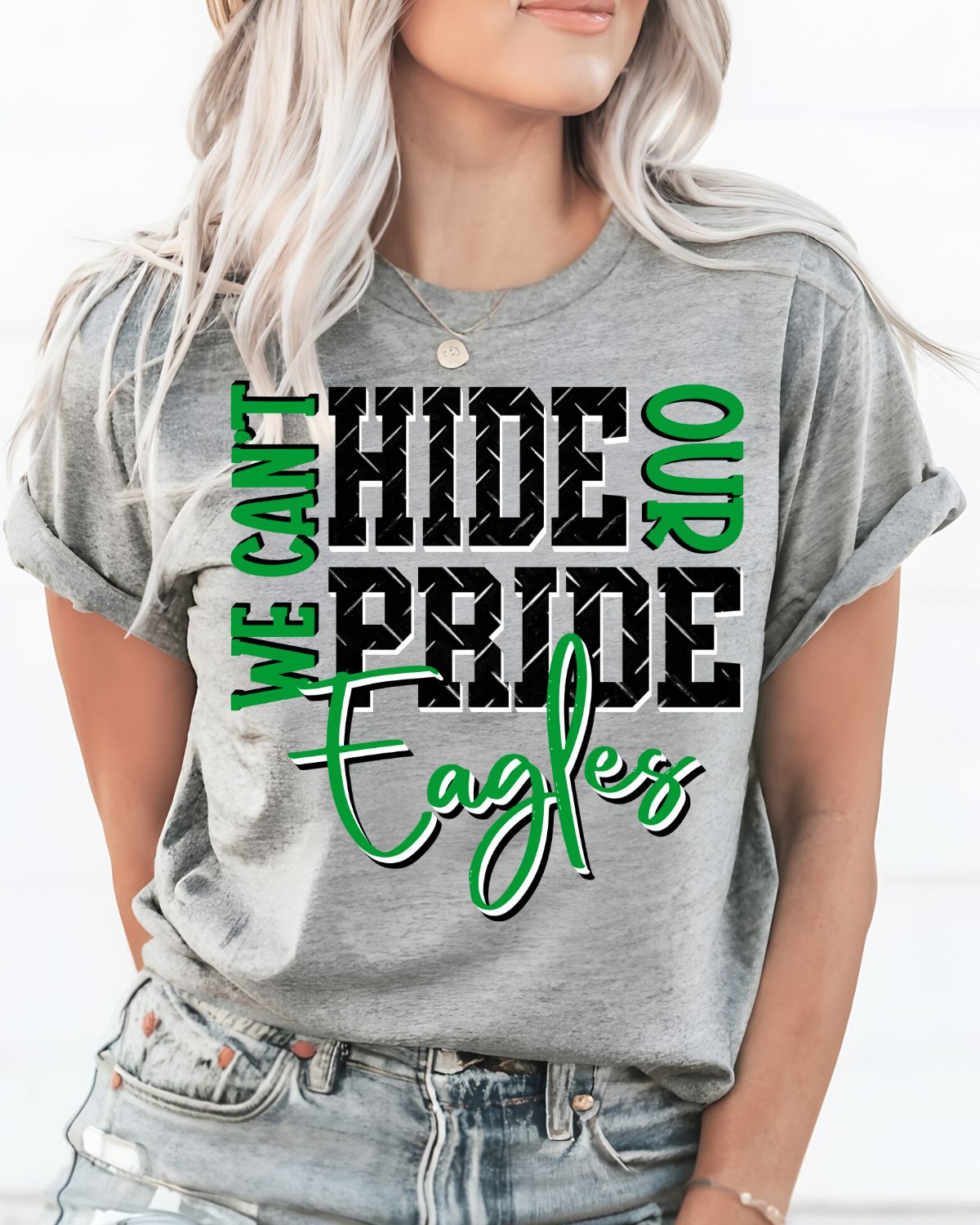 We Can't Hide Pride Eagles DTF Transfer