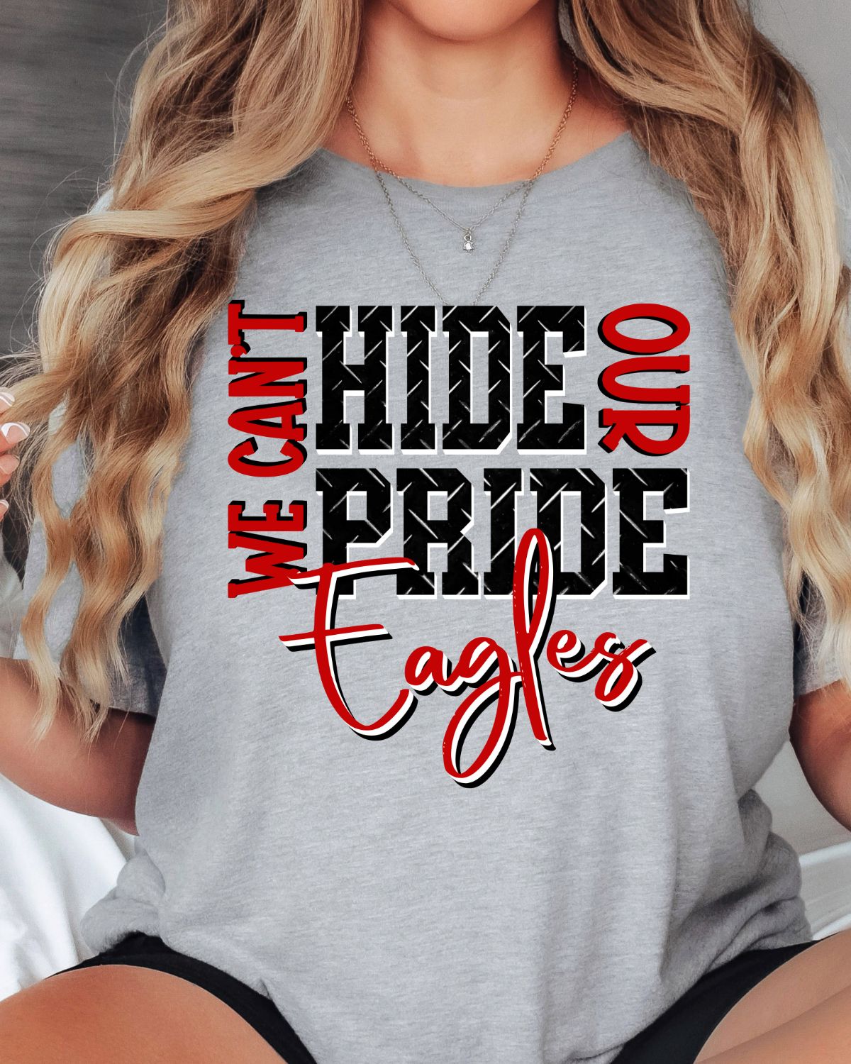 We Can't Hide Pride Eagles DTF Transfer