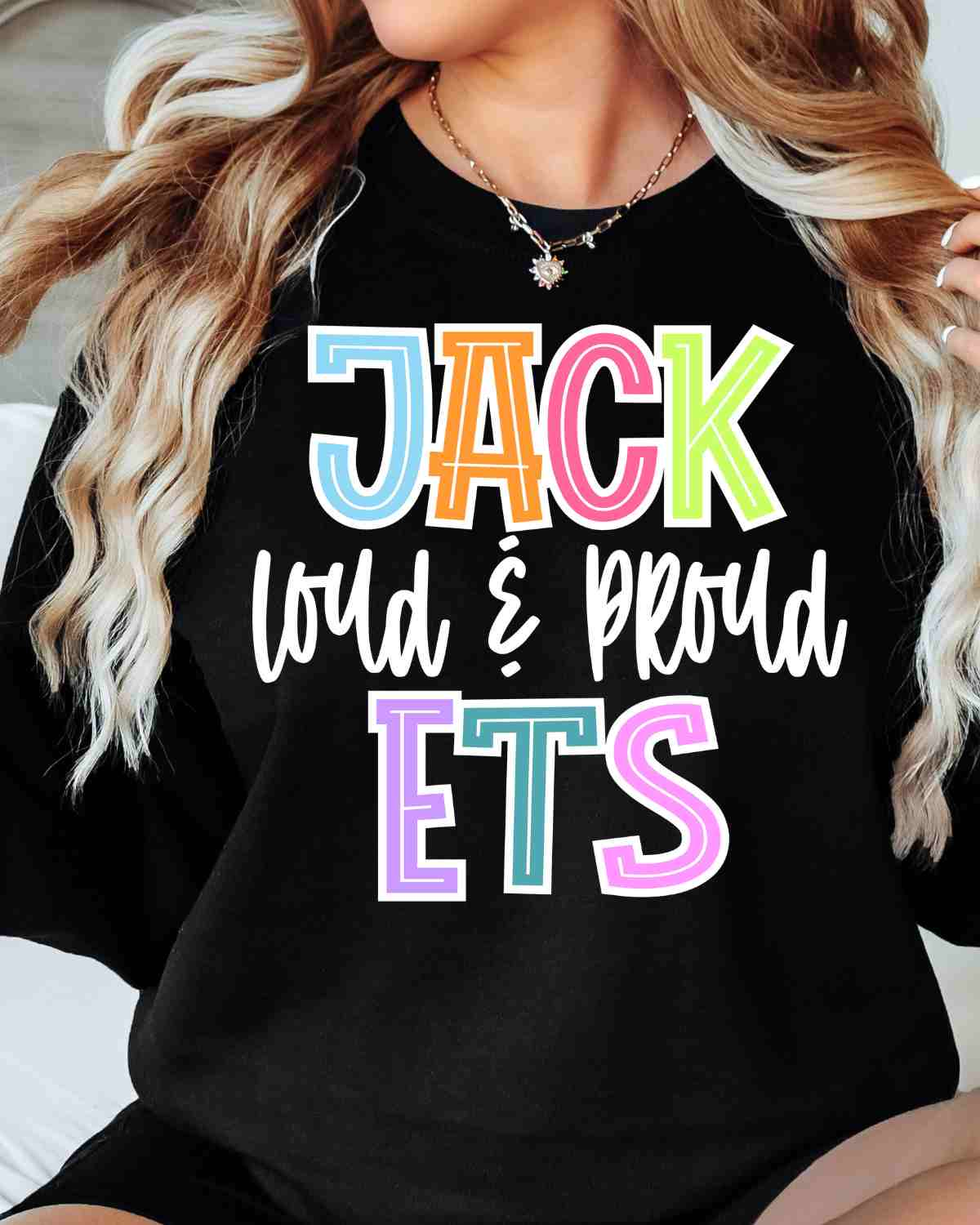 Jackets Loud & Proud Colorful DTF Transfer