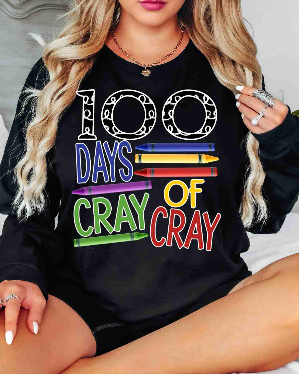 100 Days of Cray Cray DTF Transfer