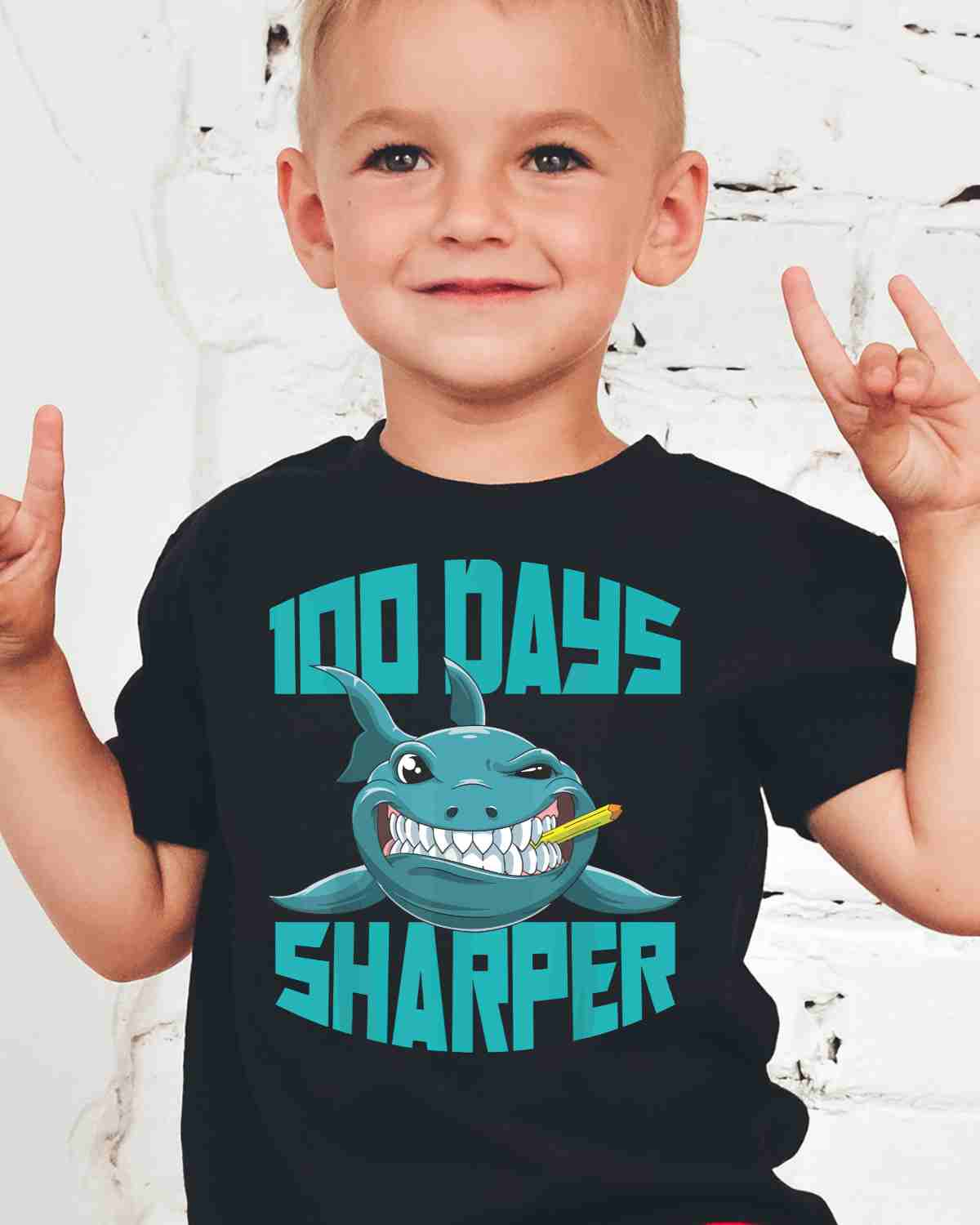 100 Days Sharper Shark DTF Transfer