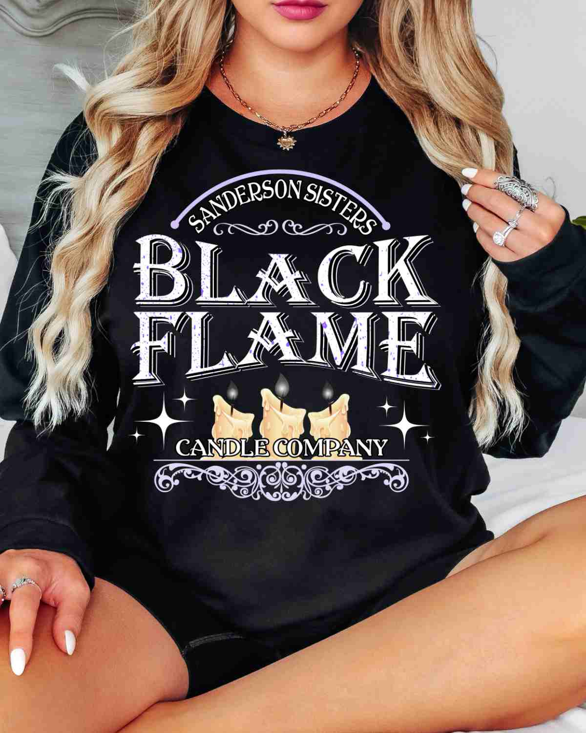 Black Flame Candle Company DTF Transfer