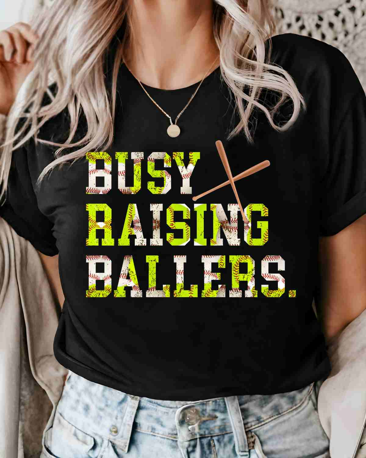 Busy Raising Ballers DTF Transfer