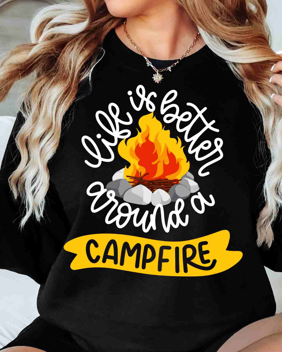 Life is better around the Campfire Transfer