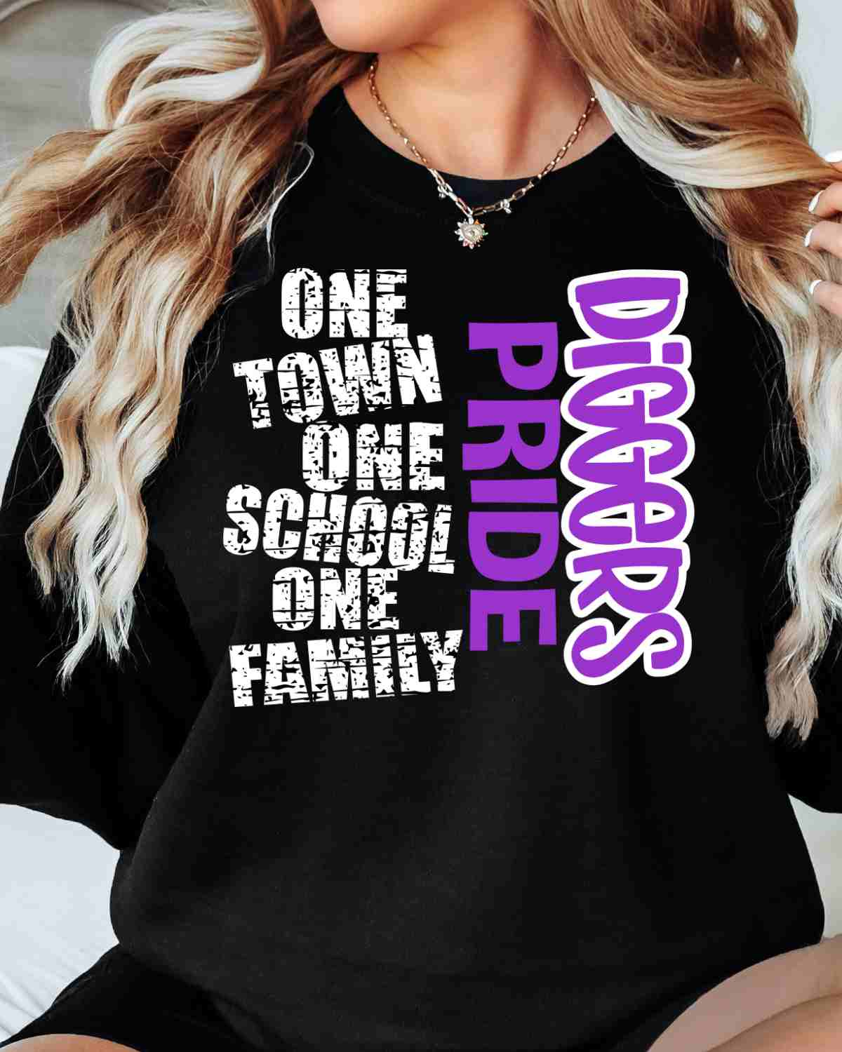 One Town One School Diggers Pride Transfer