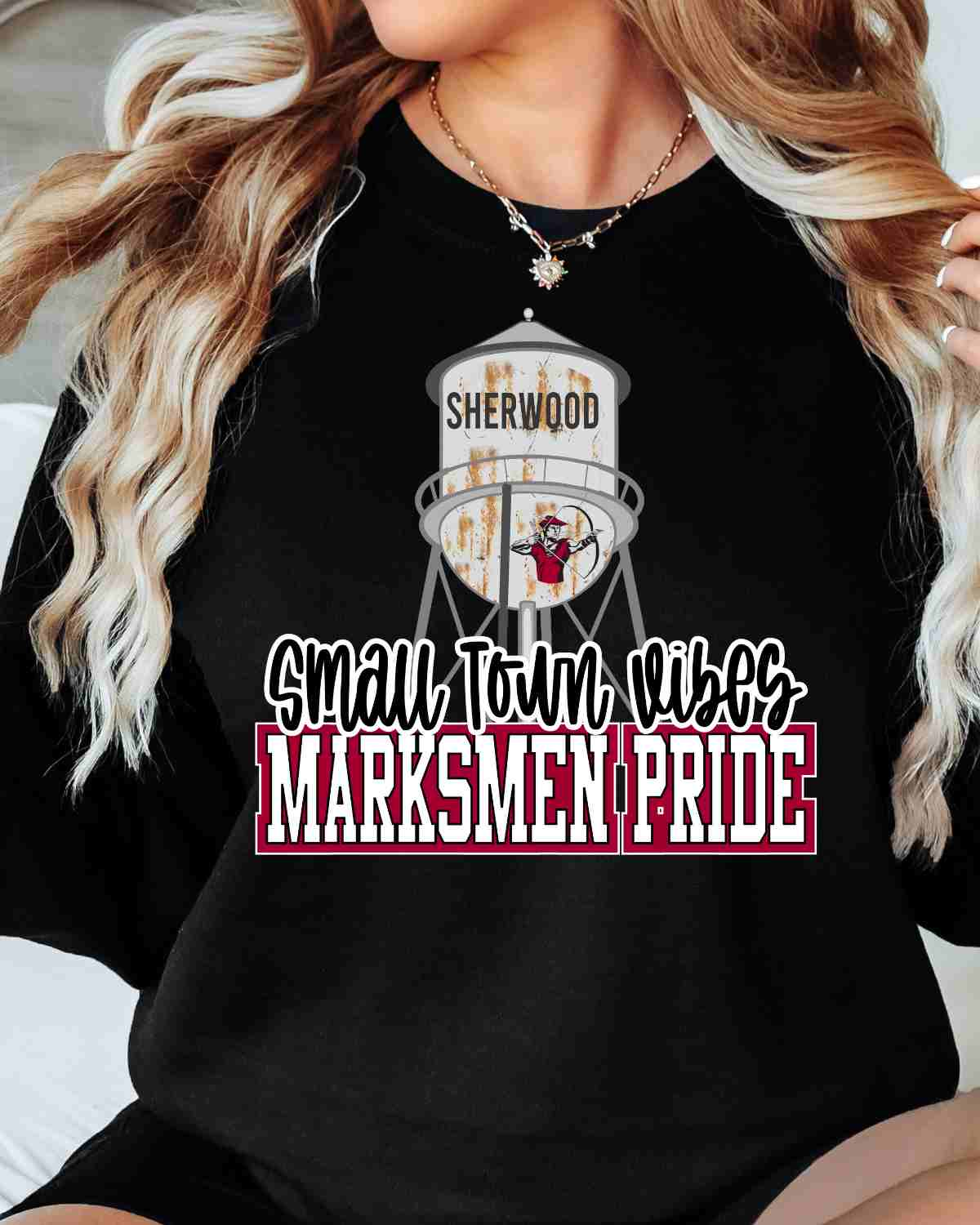 Small Town Vibes Marksmen Pride DTF Transfer