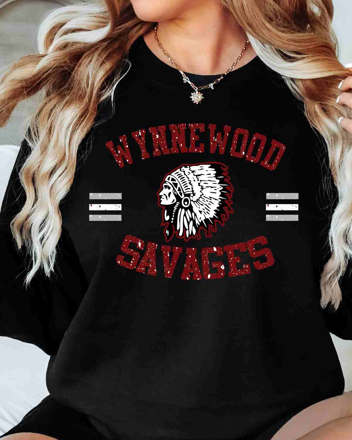 Wynnewood Savages Circle Logo DTF Transfer