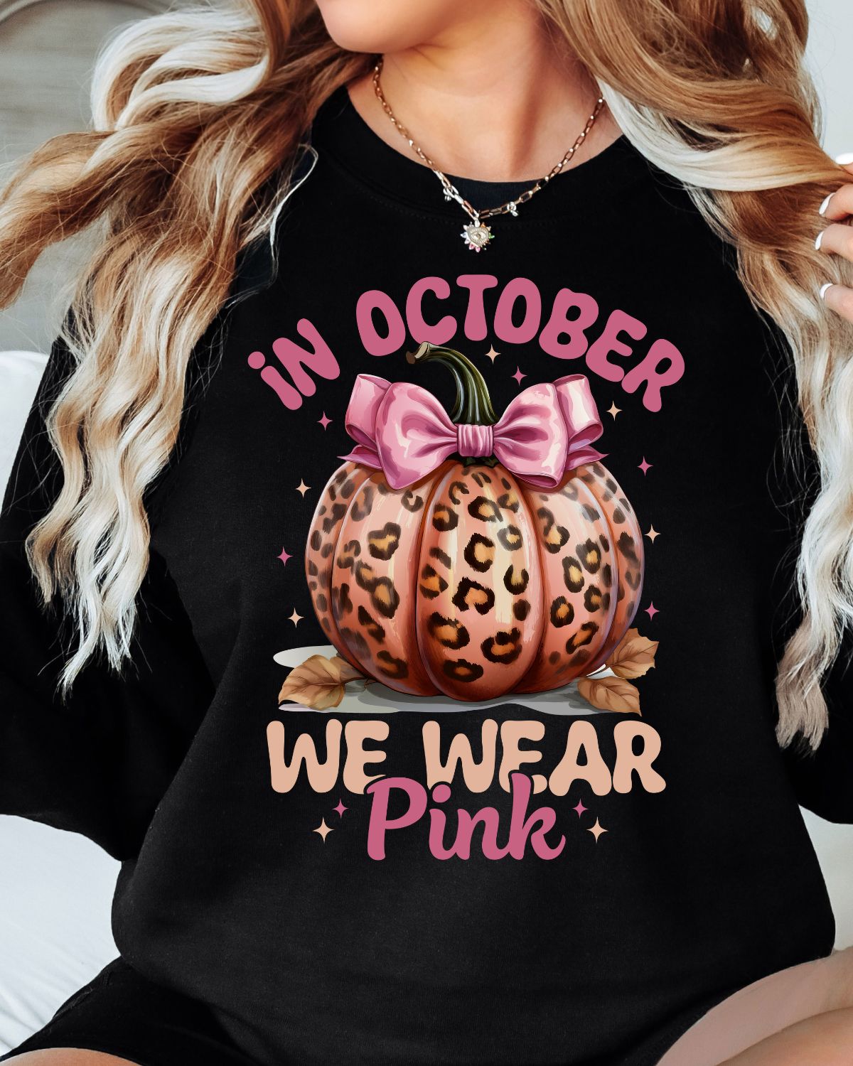 In October Leopard Pumpkin DTF Transfer