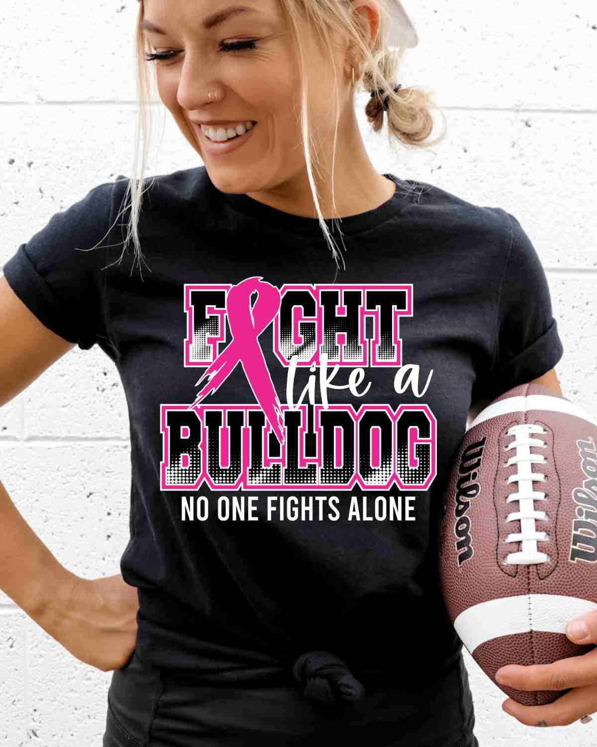 Fight Like a Bulldog DTF Transfer