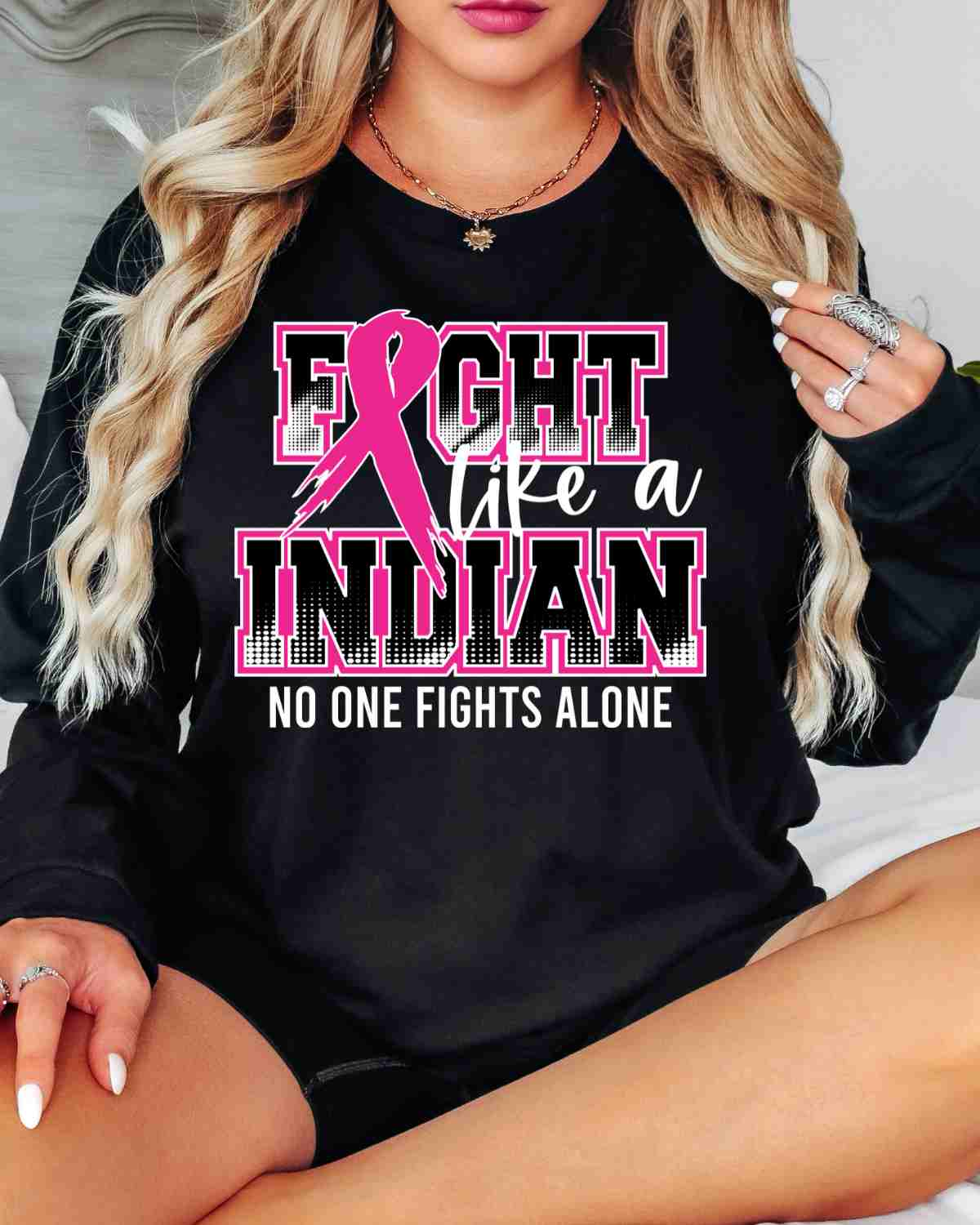 Fight Like a Indian DTF Transfer