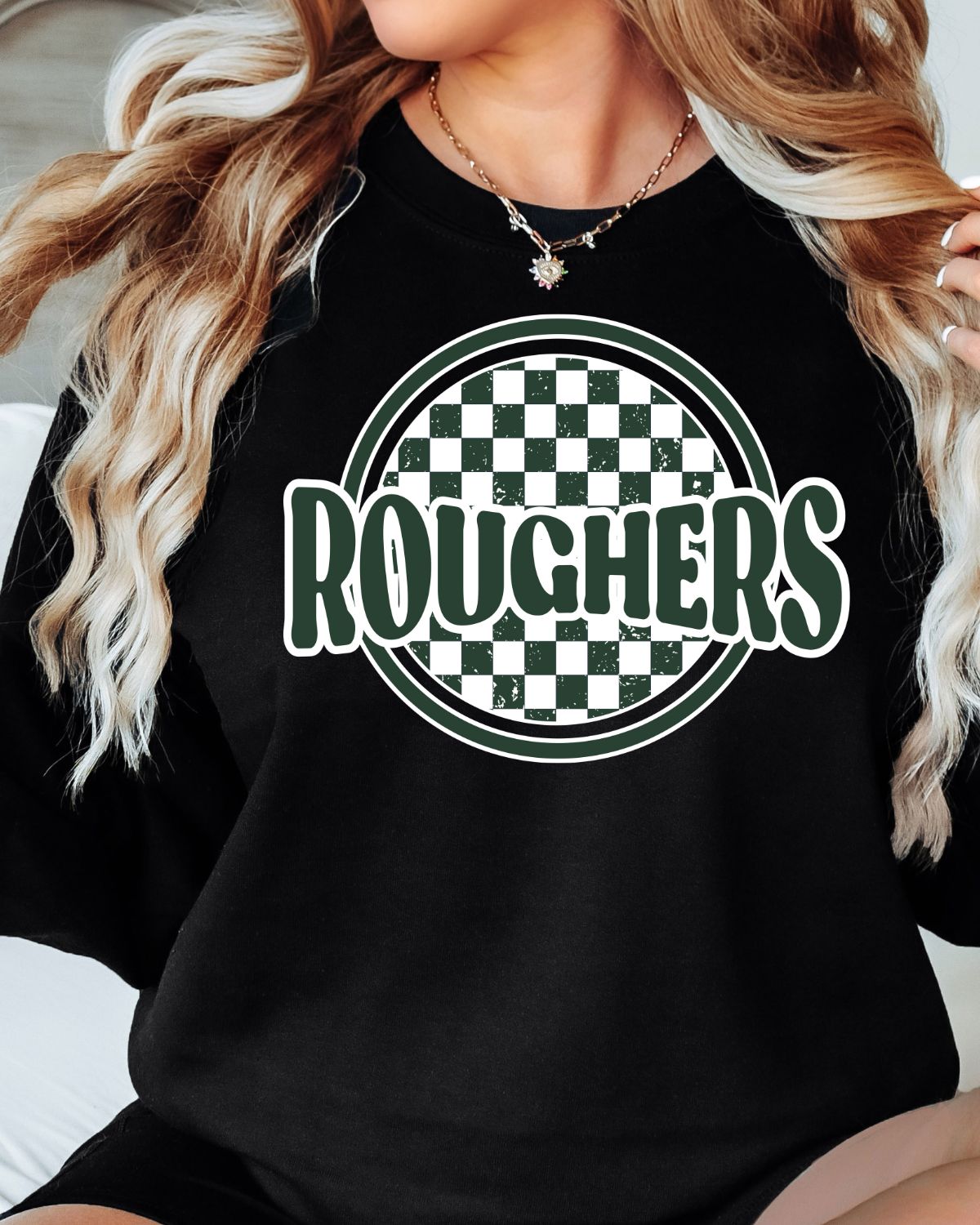 Roughers Circle Retro DTF Transfer