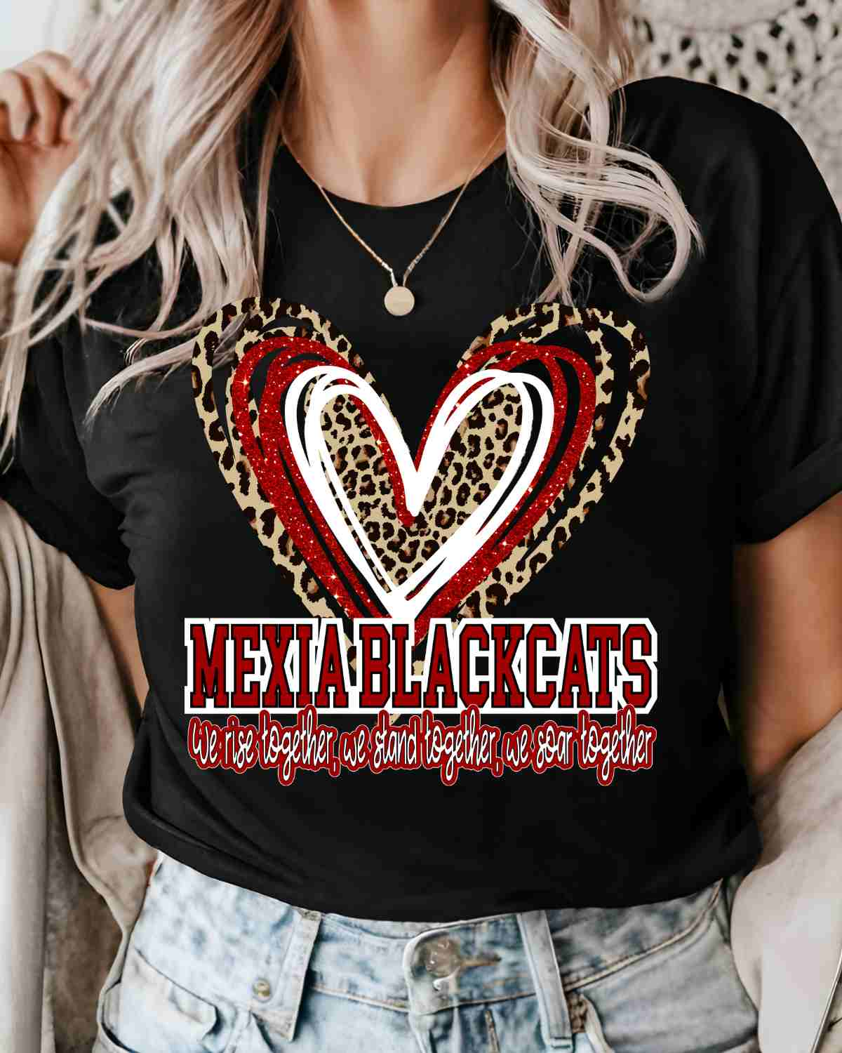 Mexia Blackcats Triple Heart Transfer