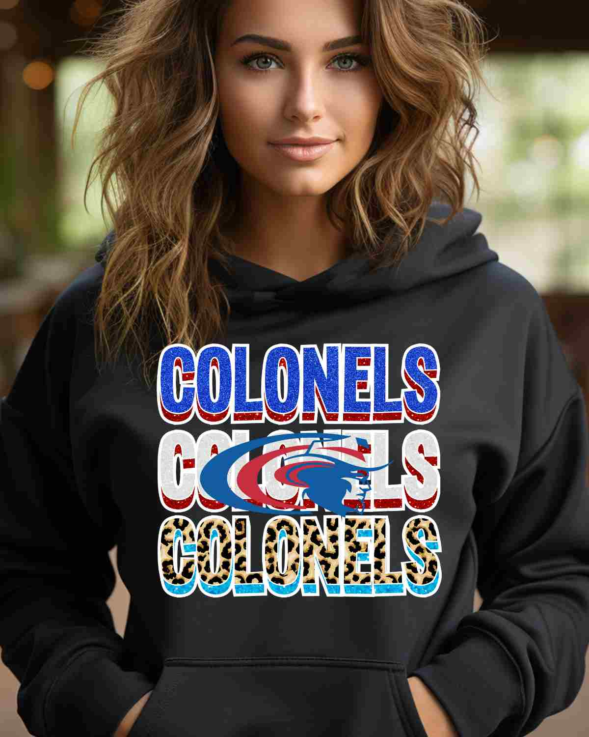 Colonels Mascot Repeating DTF Transfer