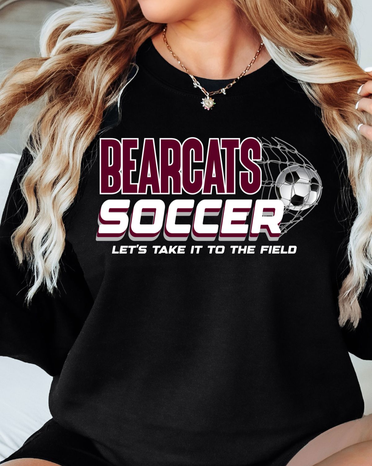 Bearcats Soccer Take it to the Field DTF Transfer