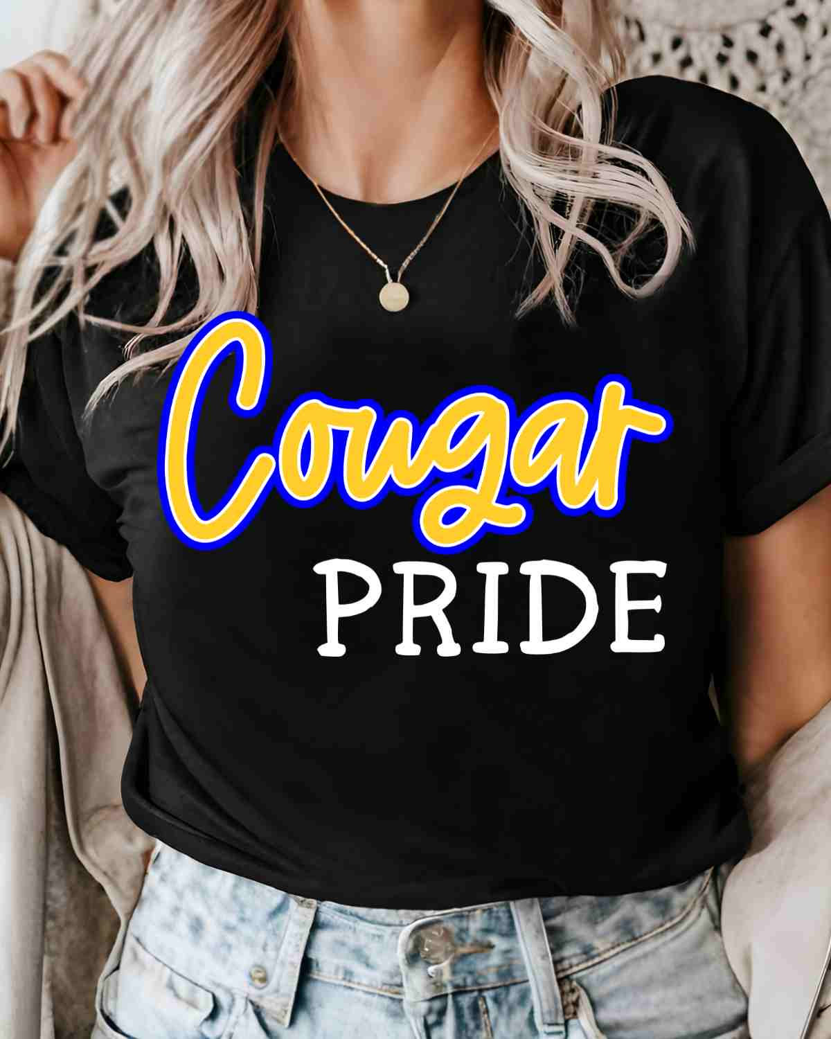 Cougar Pride DTF Transfer