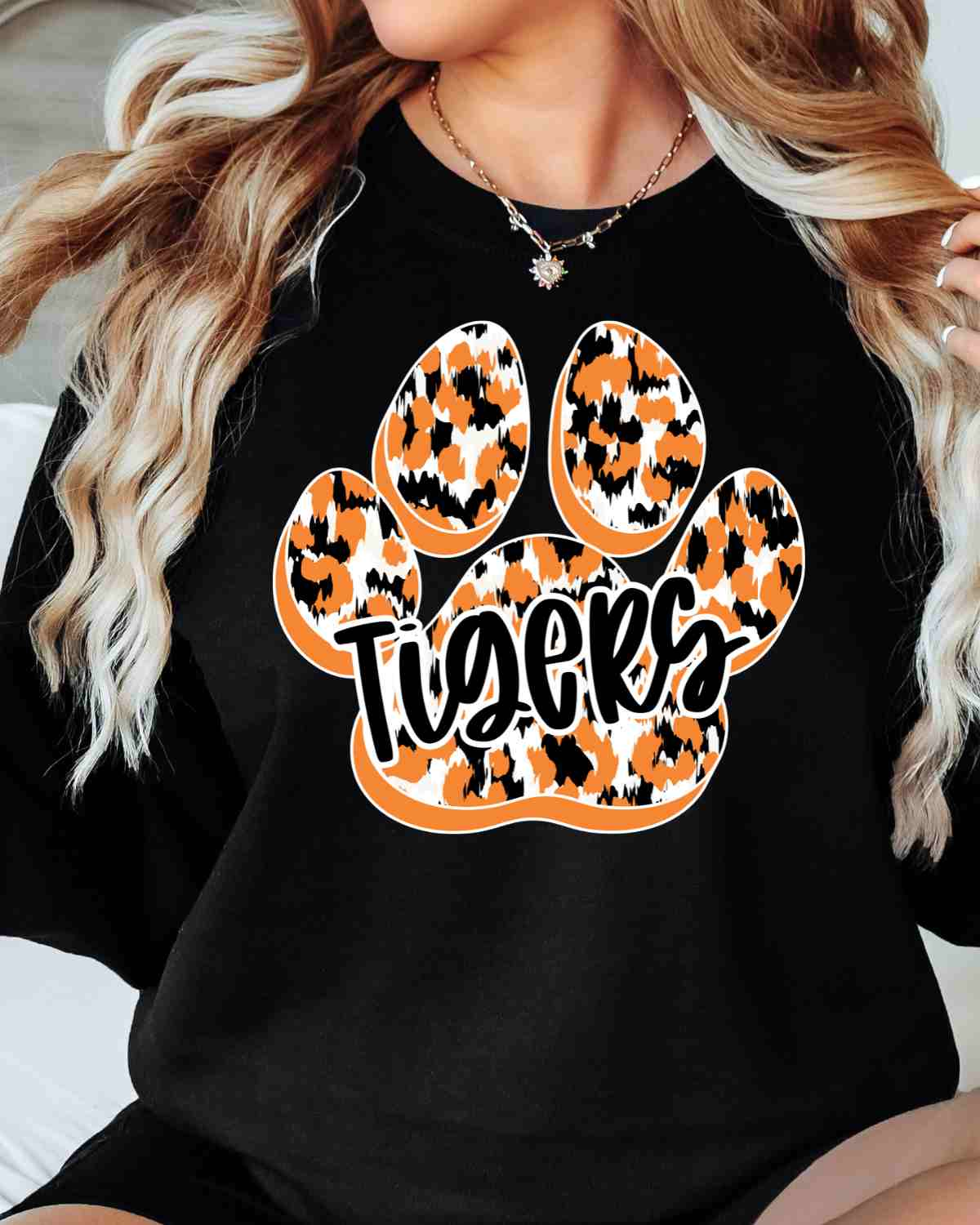 Tigers Paw Print DTF Transfer