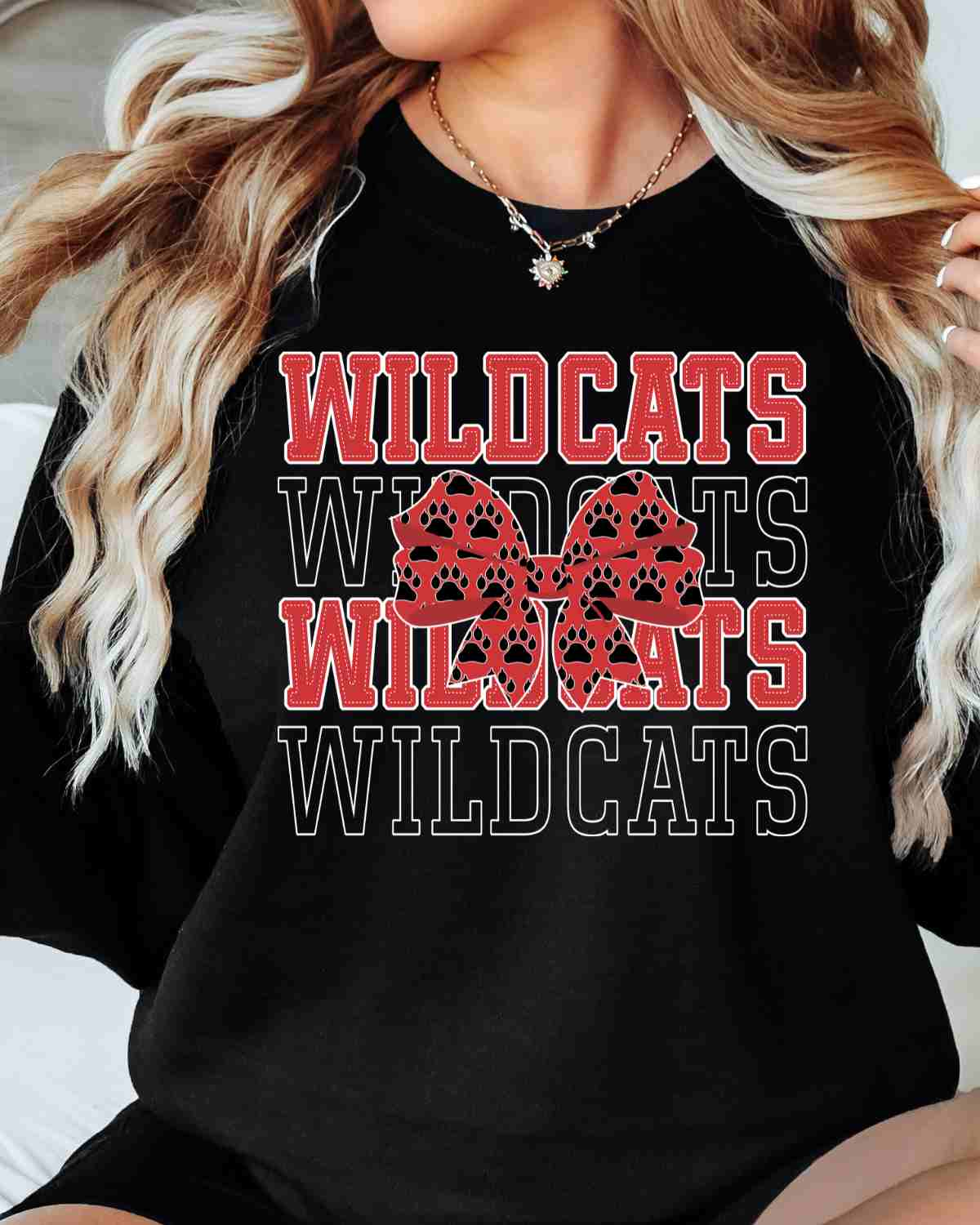 Wildcats Repeating Bow DTF Transfer