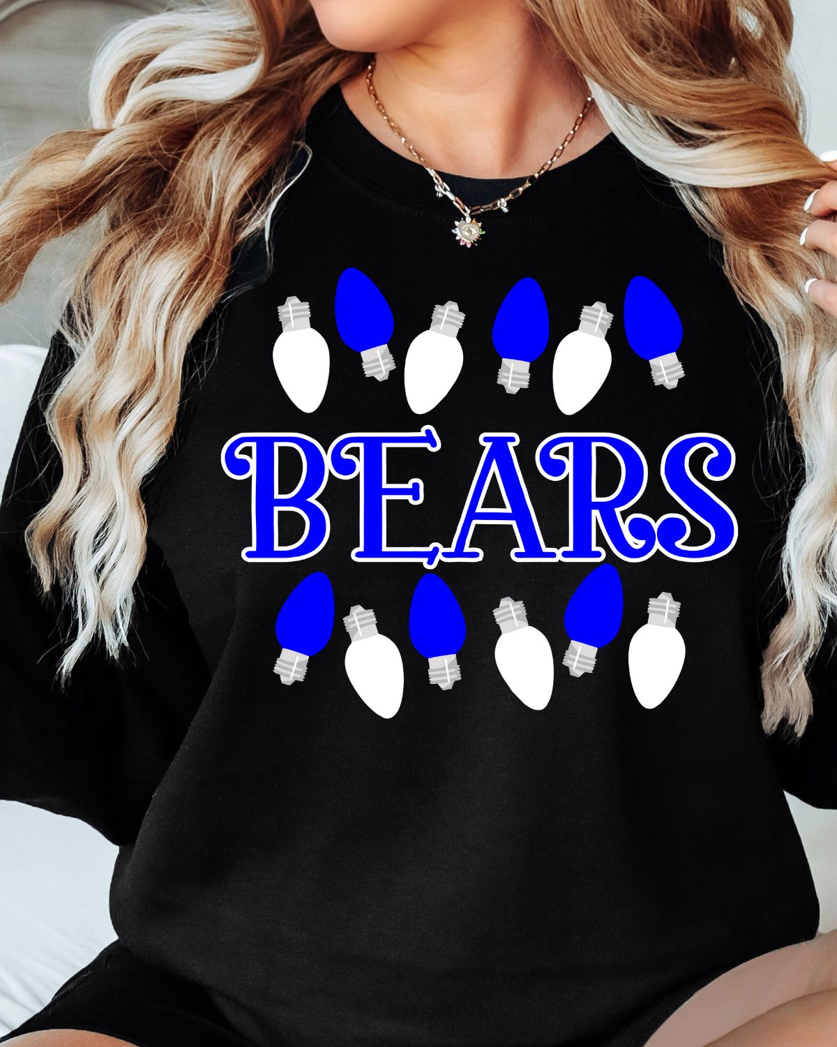 Bears Christmas Lights DTF Transfer