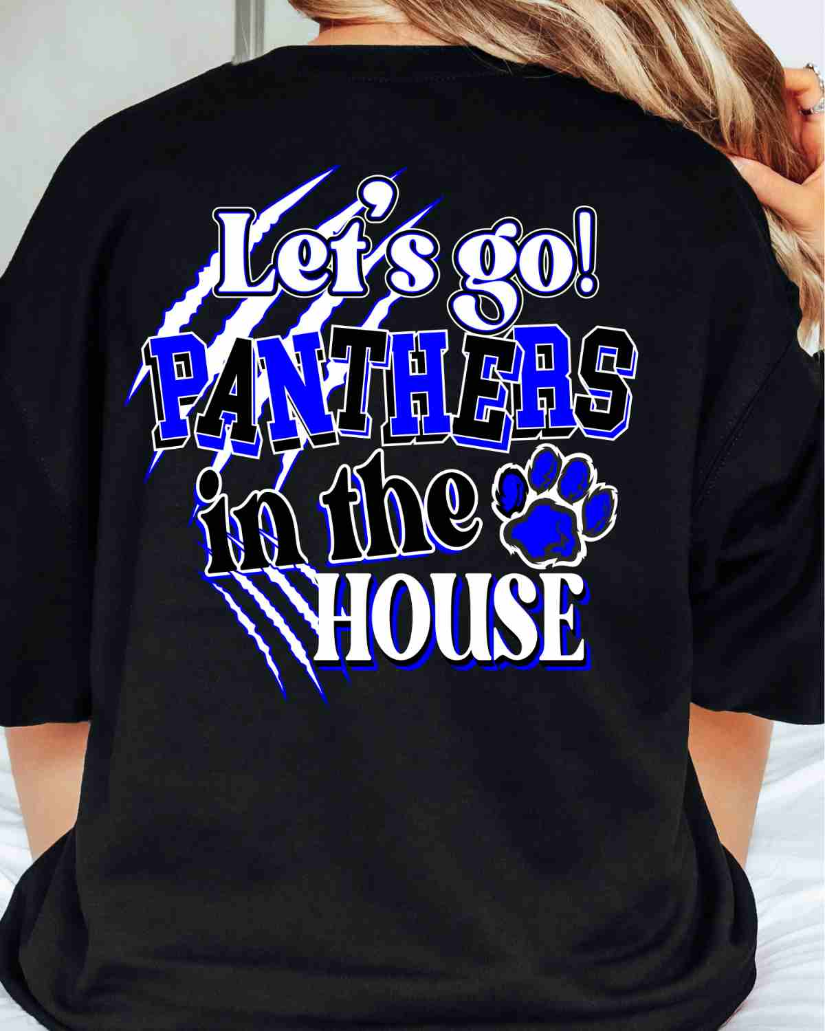 Let's Go Panthers in the House DTF Transfer