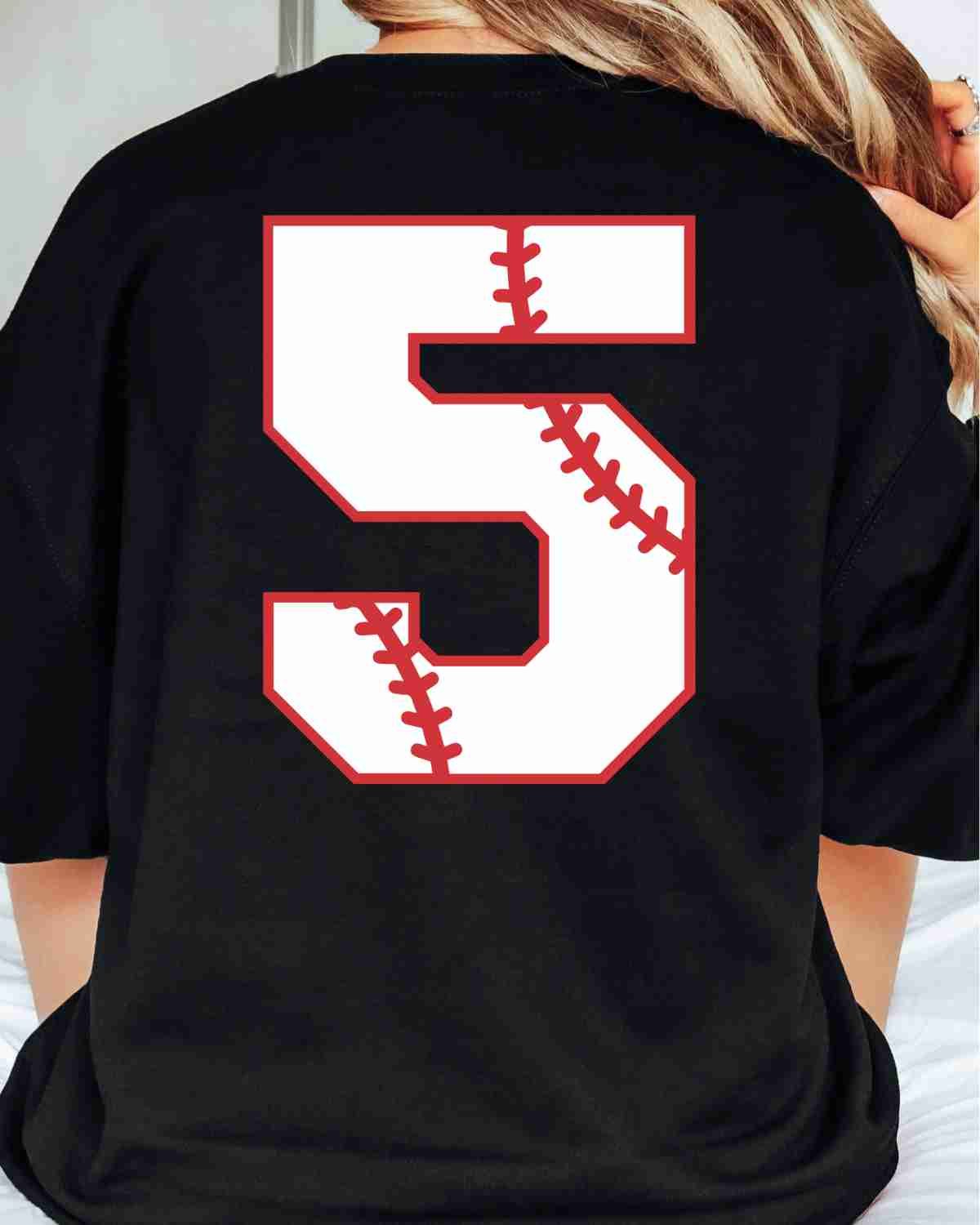 Custom Baseball Athletic Number DTF Transfer