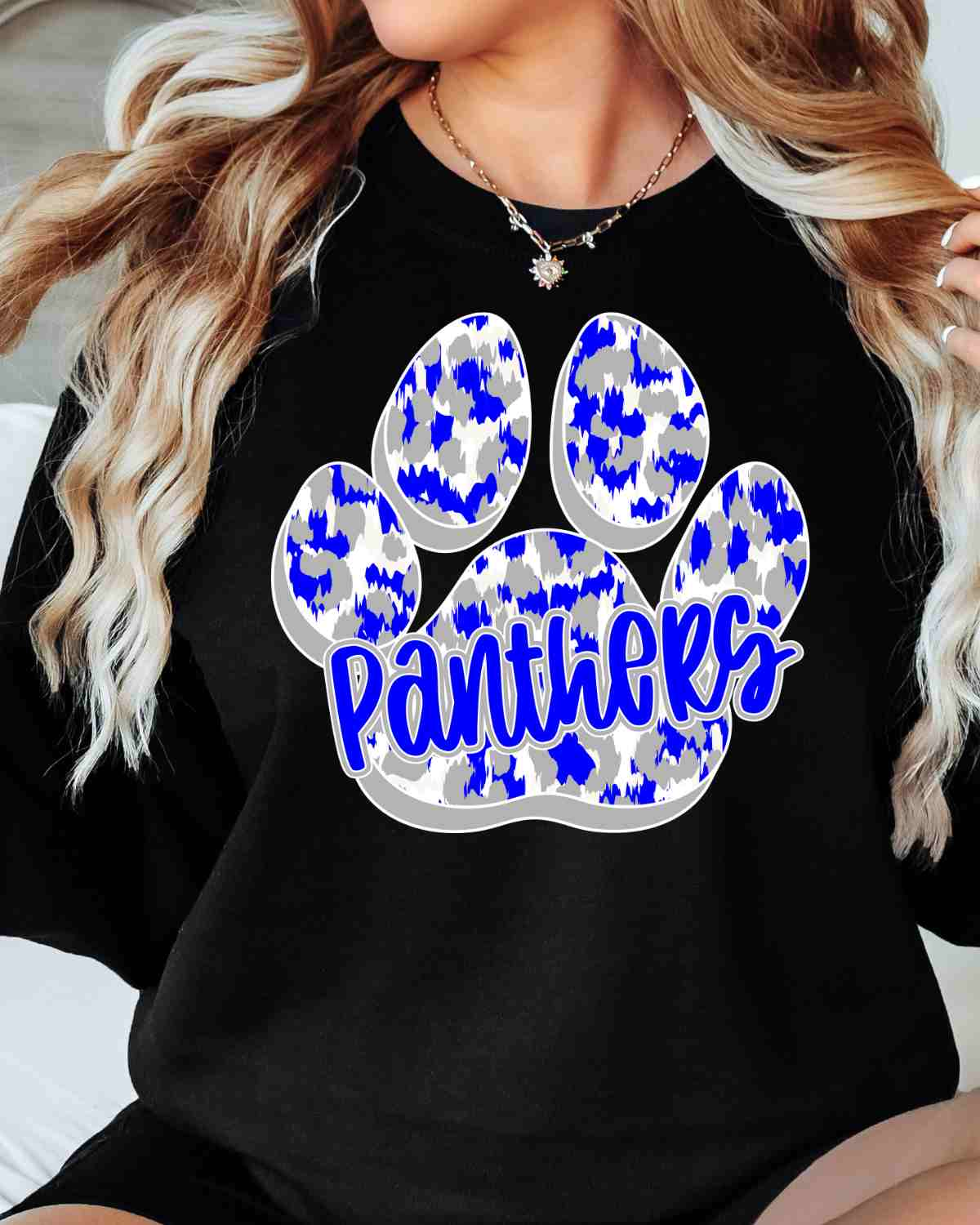 Panthers Paw Print DTF Transfer