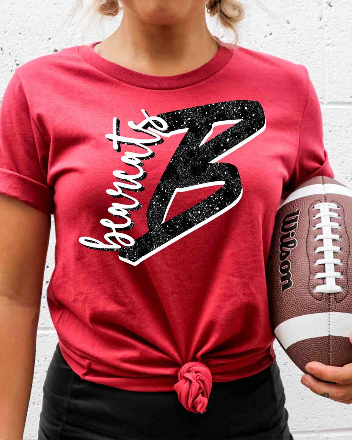 Bearcats Black / White Letter DTF Transfer