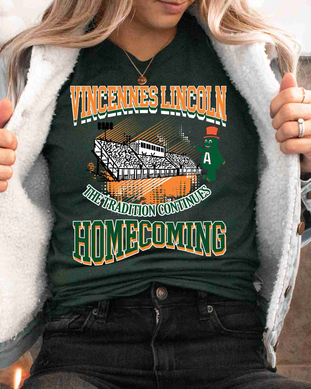 VINCENNES LINCOLN  Homecoming The Tradition Continues DTF Transfer