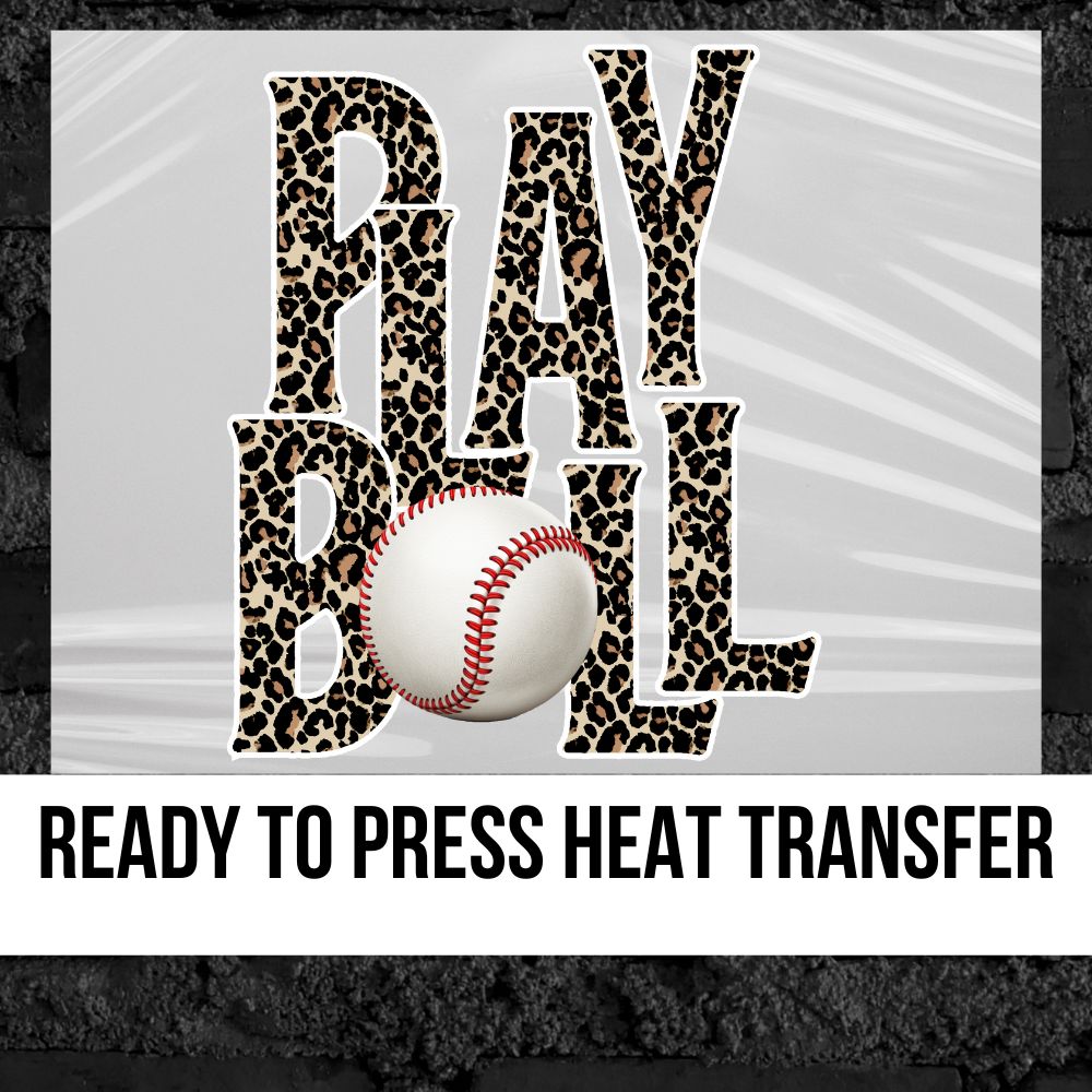 Play Ball Baseball DTF Transfer