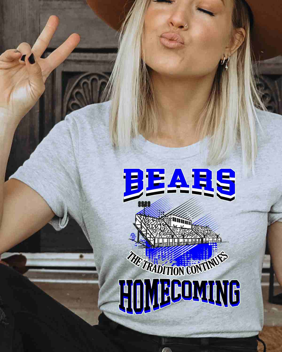 Bears Homecoming Tradition DTF Transfer