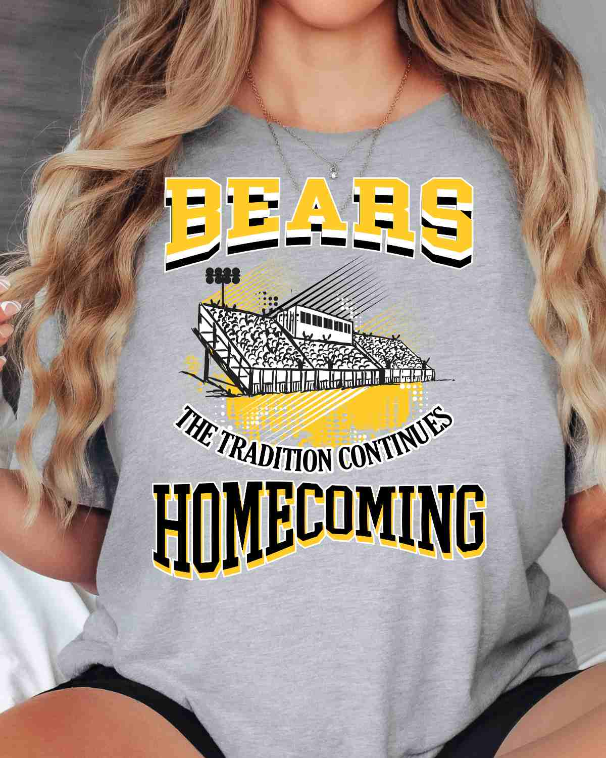 Bears Homecoming Tradition DTF Transfer