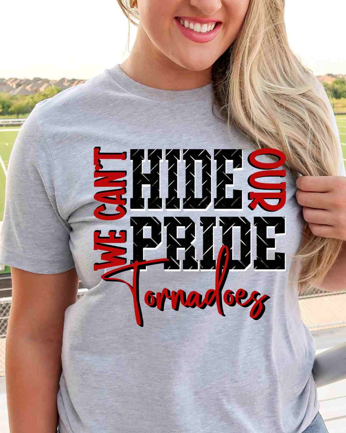 We Can't Hide Our Pride Tornadoes DTF Transfer