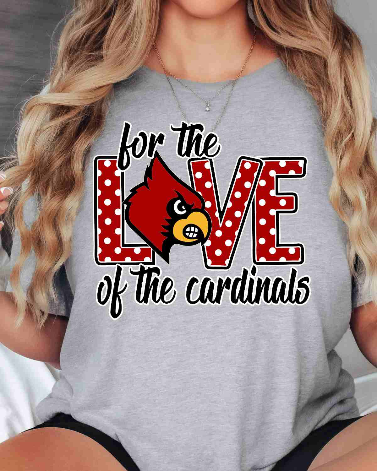 For the Love of the Cardinals DTF Transfer