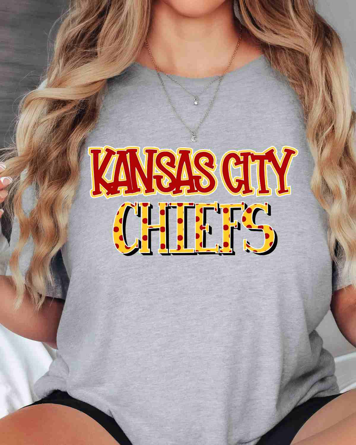 Kansas City Chiefs Doodle Word DTF Transfer