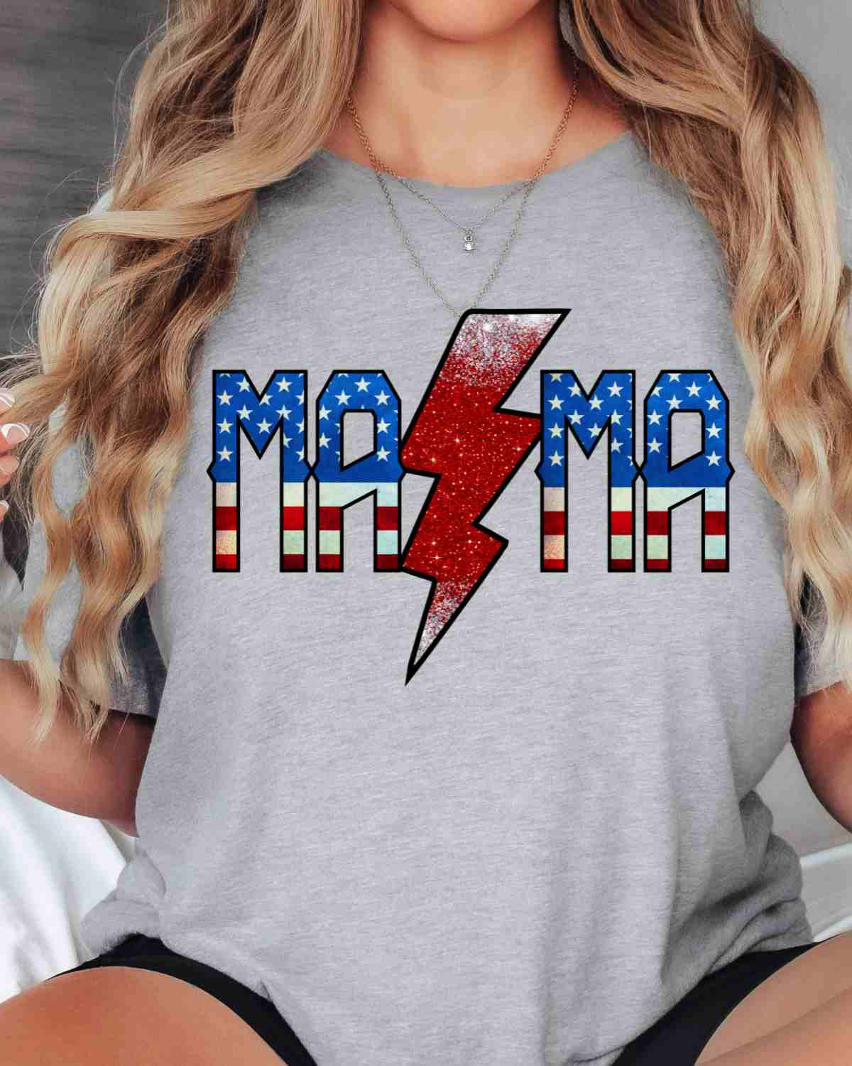 American Mama Bolt DTF Transfer