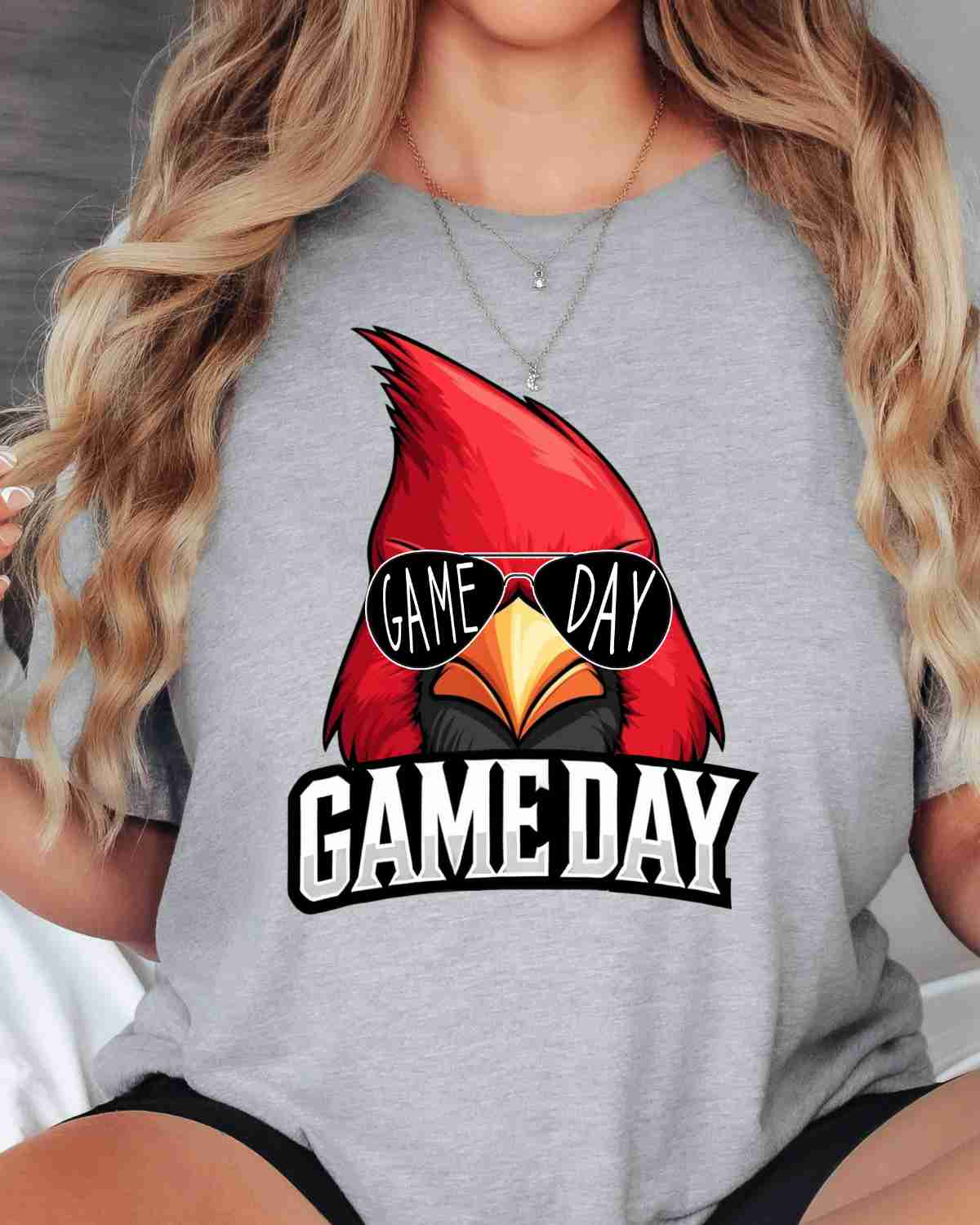 Game Day Cardinals Sunglasses DTF Transfer